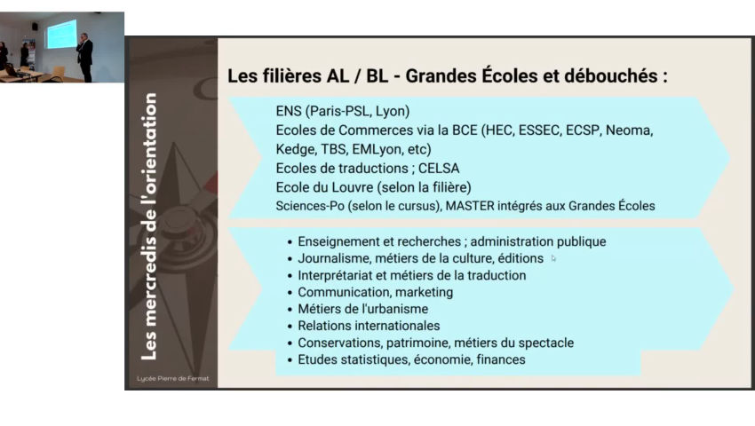 CPGE Filières Littéraires - Institutionnel Éducatif