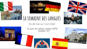 Semaine des langues 2022 - Lycée EIFFEL de TALANGE by Lycée des métiers Gustave Eiffel de Talange